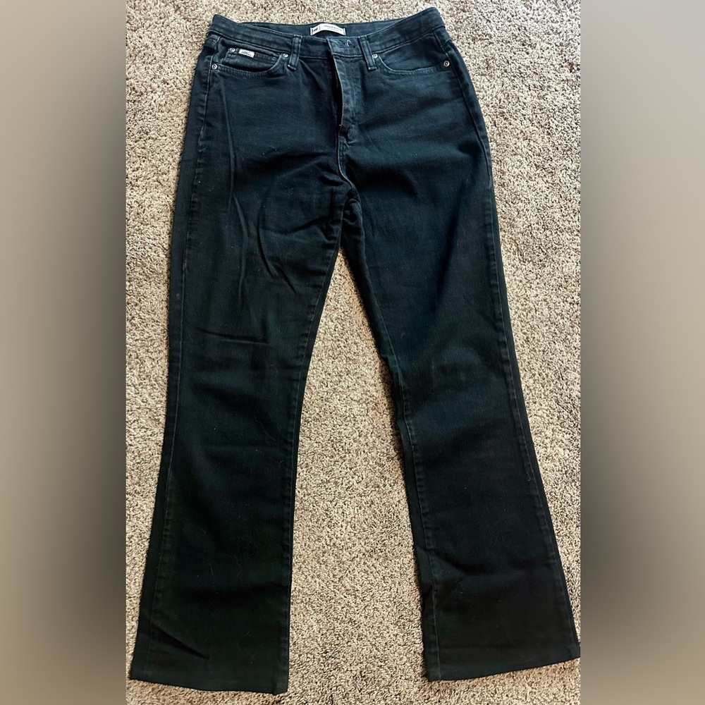 Lee Women's Black Straight Leg Jeans